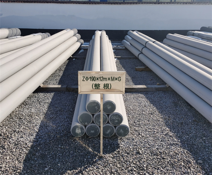 沈丘190×12米钢筋混凝土水泥电线杆